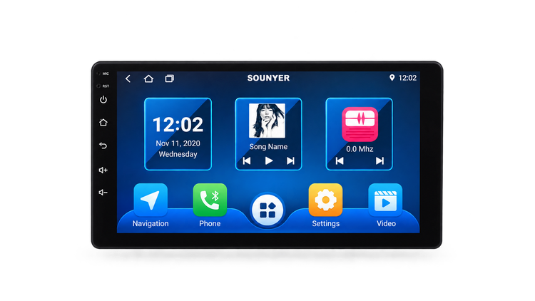 مانیتور اندروید سونیر SOUNYER رم ۲ حافظه ۳۲ گیگ کارپلی دار